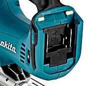 Makita Sierra de calar de batería (18 V, Iones de litio, Sin batería, Número de carreras marcha en vacío: 800 - 3.500 r.p.m.)