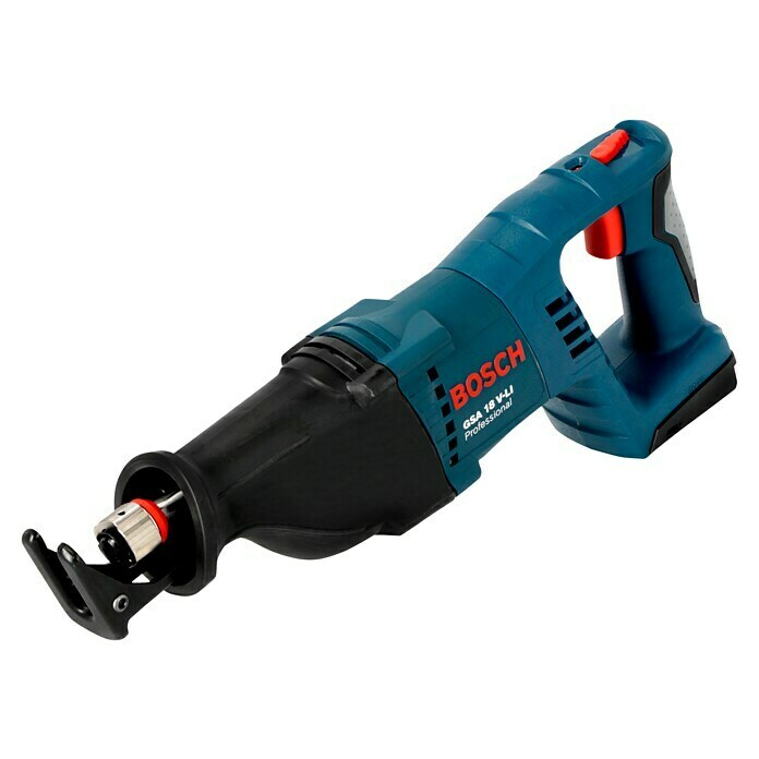 Bosch Professional Caladora de batería GSA 18 V-LI L-Boxx (18 V, Sin batería, Número de carreras marcha en vacío: 0 - 2.700 carreras/min)