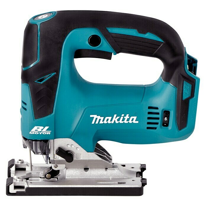 Makita Sierra de calar de batería (18 V, Iones de litio, Sin batería, Número de carreras marcha en vacío: 800 - 3.500 r.p.m.)