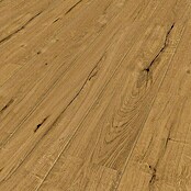 Krono Original Laminatmuster Organic Veneer Parquet Wildeiche dunkelbraun (297 x 244 x 8,5 mm, Landhausdiele, Wildeiche dunkelbraun) | BAUHAUS