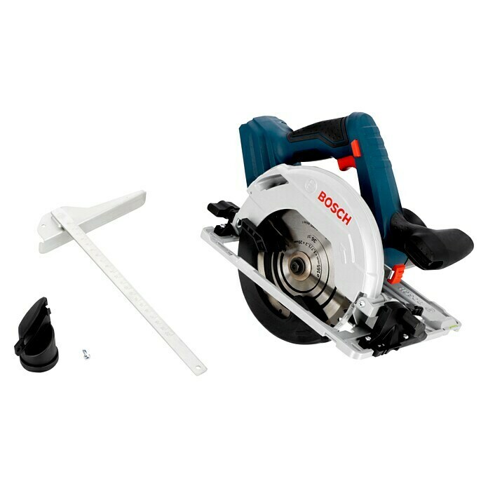 Bosch Professional Sierra circular de batería GKS 18V-57 G L-Boxx (18 V, Sin batería, Número de revoluciones de marcha en vacío: 3.400 r.p.m., Hoja de sierra: Ø 165 mm)