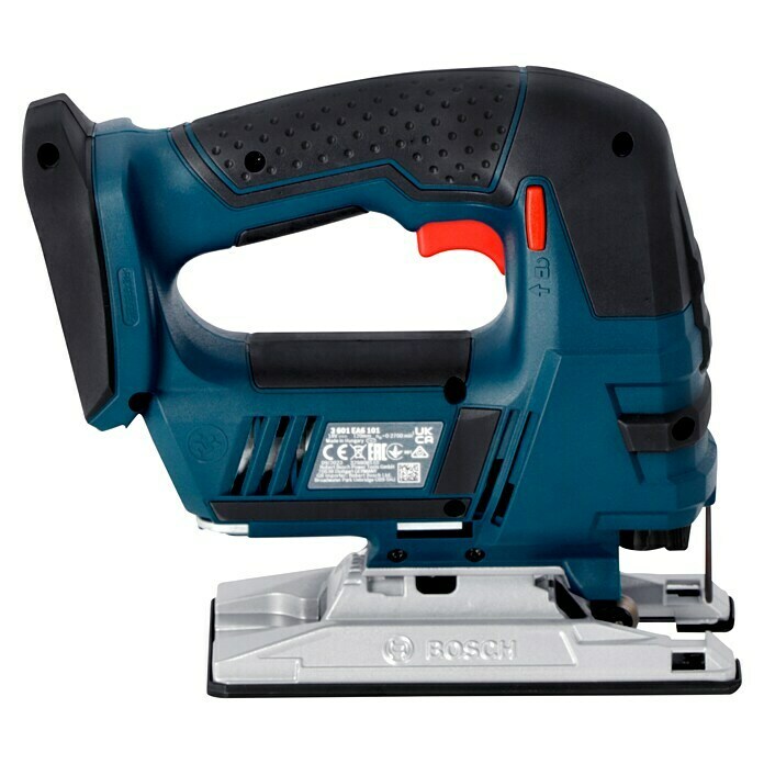 Bosch Professional Sierra de calar de batería GST 18V-LI L-Boxx (18 V, Sin batería, Número de carreras marcha en vacío: 0 - 2.700 carreras/min)