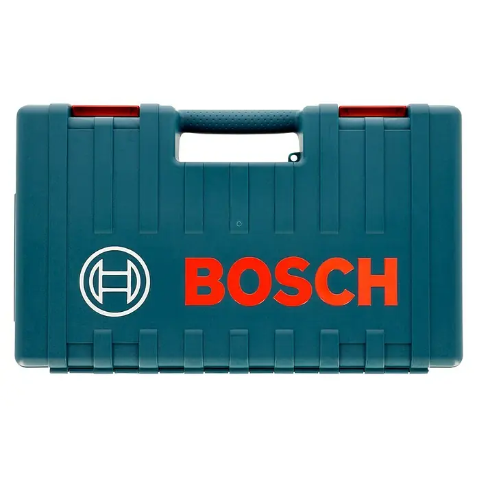 Bosch Professional AMPShare 18V Akku-Säbelsäge GSA 18V-32 - 18 V, Ohne Akku, 0 /min - 2.500 /min, Koffer - Blaue Bosch Werkzeugkiste mit rotem "Bosch"-Logo und Tragegriff für Werkzeuge und Zubehör.