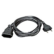 Kopp Euro-verlengkabel 3 m (H05VVH2-F, 3 m, Zwart) | BAUHAUS