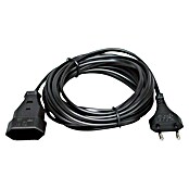 Kopp Euro-verlengkabel 5 m (H03VVH2-F, 5 m, Zwart) | BAUHAUS