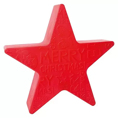 8 Seasons Design Shining LED-Stern Star Merry Christmas