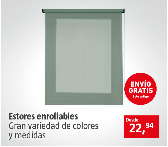 Estores enrollables 
