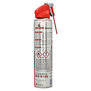 Nigrin Mast za verigo v spreju (400 ml)