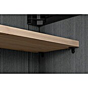 Keter Garten-Aufbewahrungsbox Signature Venetian Grande Store (Außenmaß inkl. Dachüberstand (B x T): 190,5 x 109,3 cm, Braun, Kunststoff) | BAUHAUS