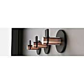 Toallero de gancho Astral (Negro/Cobre) | BAUHAUS