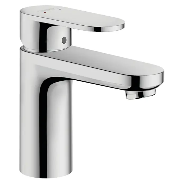 Hansgrohe Vernis Blend Waschtischarmatur 100 - Chrom, Glänzend - Dieser Wasserhahn von Hansgrohe besticht durch sein modernes Design und seine glänzende Chromoberfläche. Ein stilvolles Highlight für jedes Badezimmer.