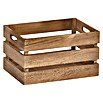 Zeller Present Holzkiste (35 x 25 x 20 cm, Braun)