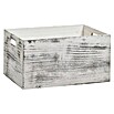 Zeller Present Caja de madera Rústica (L x An x Al: 35 x 25 x 18 cm, Madera)