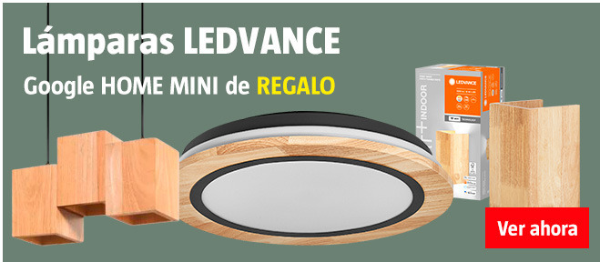 Lámpara LEDVANCE de regalo Google home