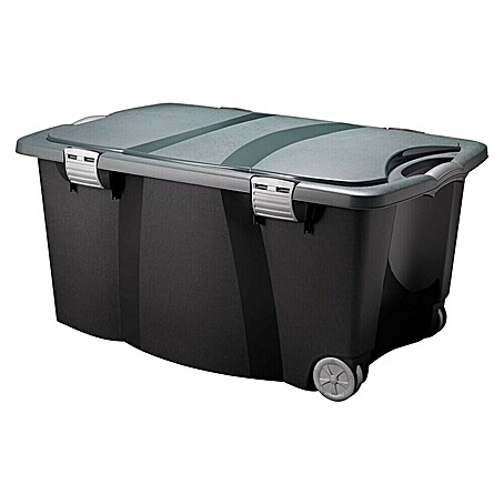 Caja de almacenaje (80 x 52 x 41 cm, Capacidad volumétrica: 100 l)