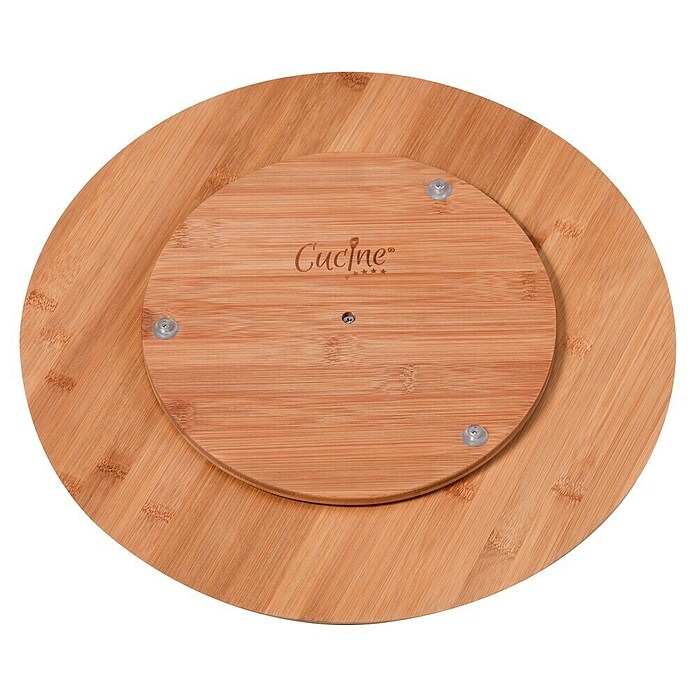 CUCINE Drehteller (Bambus, Durchmesser: 40 cm)