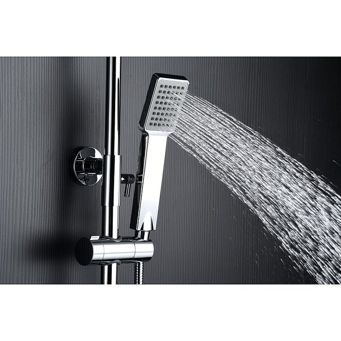 Imex Art Sistema de ducha (Grifo termostático, Cromo) | BAUHAUS
