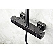 Imex Art Sistema de ducha (Grifo termostático, Black gun metal) | BAUHAUS