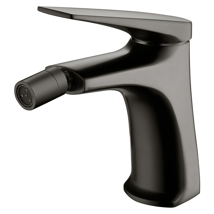 Imex Delos Grifo monomando de bidé (Black gun metal) | BAUHAUS