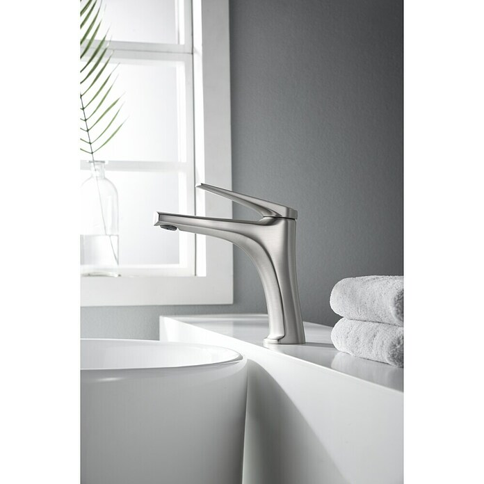 Imex Delos Grifo de lavabo (Acero, Satinado) | BAUHAUS