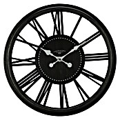 Reloj de pared Romanos (Diámetro: 33 cm, Negro) | BAUHAUS