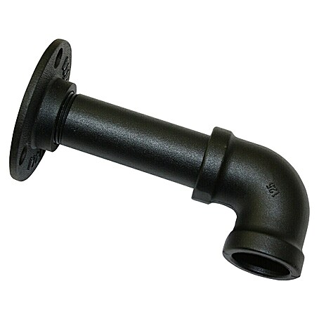 Gardinia Eckverbinder Industrial Home (Passend für: Gardinia Stilgarnitur Industrial Home, Schwarz)