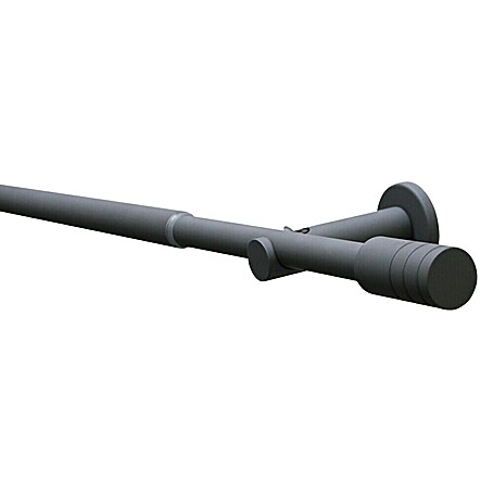 Gardinia Stilgarnitur Elba Zylinder (Länge: 140 cm, Grau)