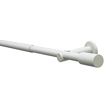 Gardinia Stilgarnitur Elba Zylinder (Länge: 140 cm, Weiß)