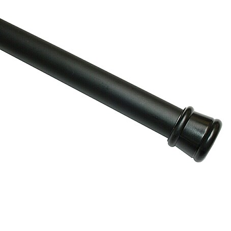 Gardinia Spannstange Ausdrehbar (Auszugslänge: 90 cm - 140 cm, Mattschwarz)