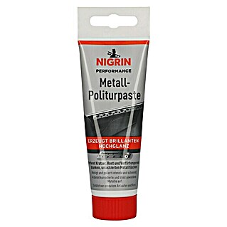 Nigrin Performance Metall-Politurpaste (75 ml, Unlackierte Metalle)