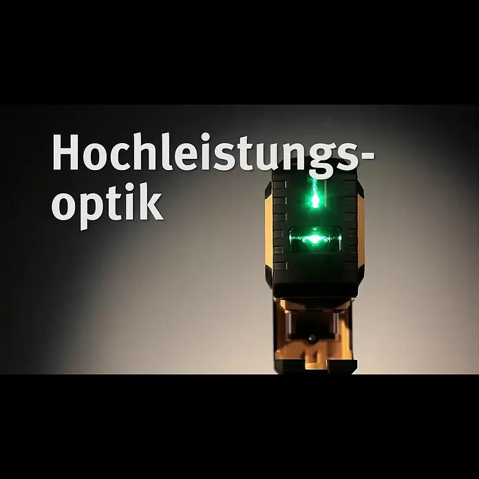 Stabila Kreuzlinienlaser LAX 300 G - Max. Arbeitsbereich: 30 m, 7 -tlg. - STABILA LAX 300 G  Deutsch