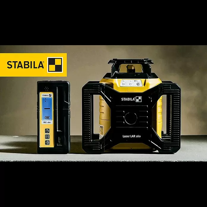 Stabila Rotationslaser LAR 160 - 9 -tlg. - STABILA LAR 160  Deutsch