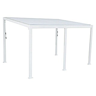 Sunfun Aanbouwpaviljoen Palma (b x d: 400 x 300 cm, Framekleur: Wit, Aluminium)