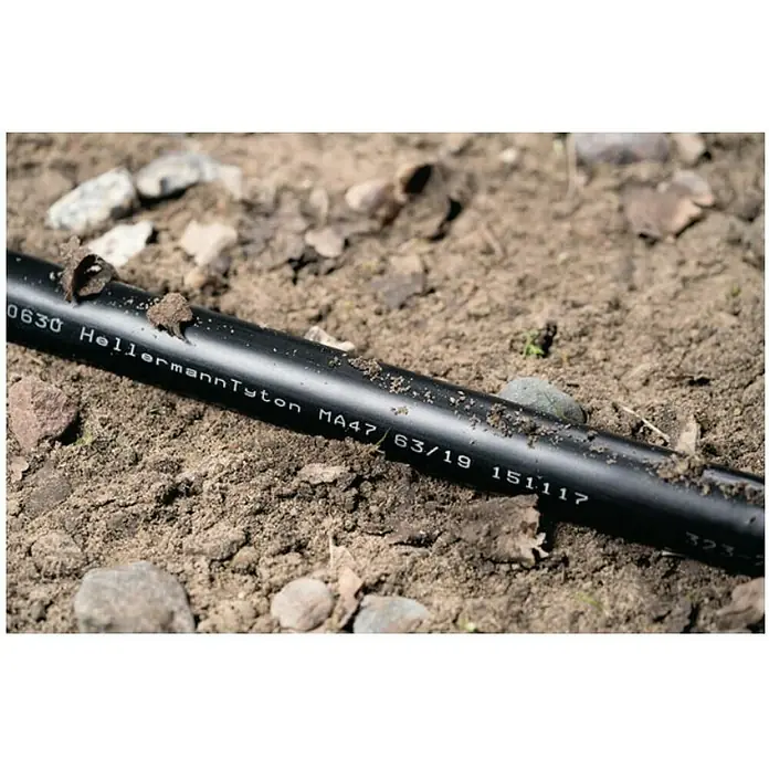 HellermannTyton Schrumpfschlauch MA47-12/3 mit Heißschmelzkleber - Durchmesser: 12 mm, Schwarz, Schrumpfrate: 4:1, Länge: 1 m, 1 Stk. - HellermannTyton Kabelmarkierer in Schwarz, ideal für die Kennzeichnung von Kabeln und Leitungen.