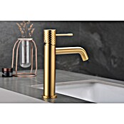 Imex Génova Grifo de lavabo (Oro) | BAUHAUS