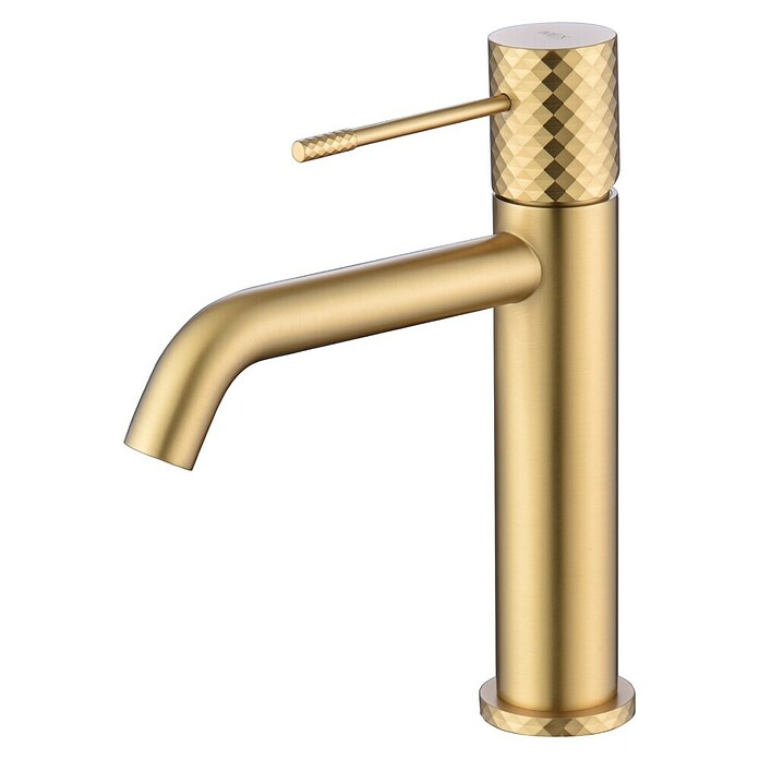 Imex Génova Grifo de lavabo (Oro) | BAUHAUS