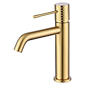 Imex Génova Grifo de lavabo (Oro) | BAUHAUS