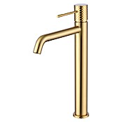 Imex Génova Grifo de lavabo alto (Oro) | BAUHAUS