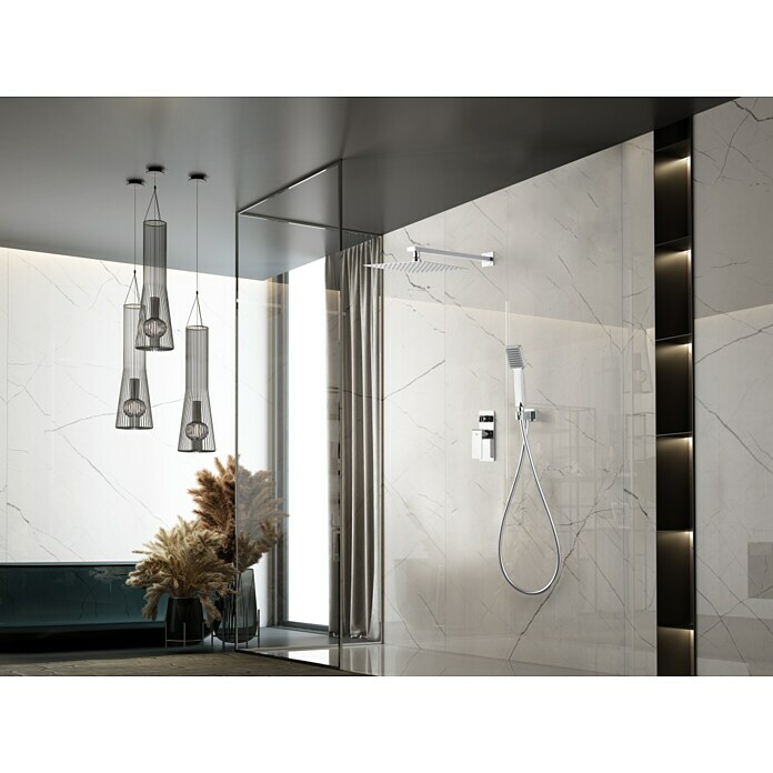 Imex Fiyi Sistema de ducha empotrado (Cromo) | BAUHAUS