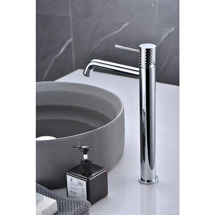 Imex Génova Grifo de lavabo alto (Cromo) | BAUHAUS