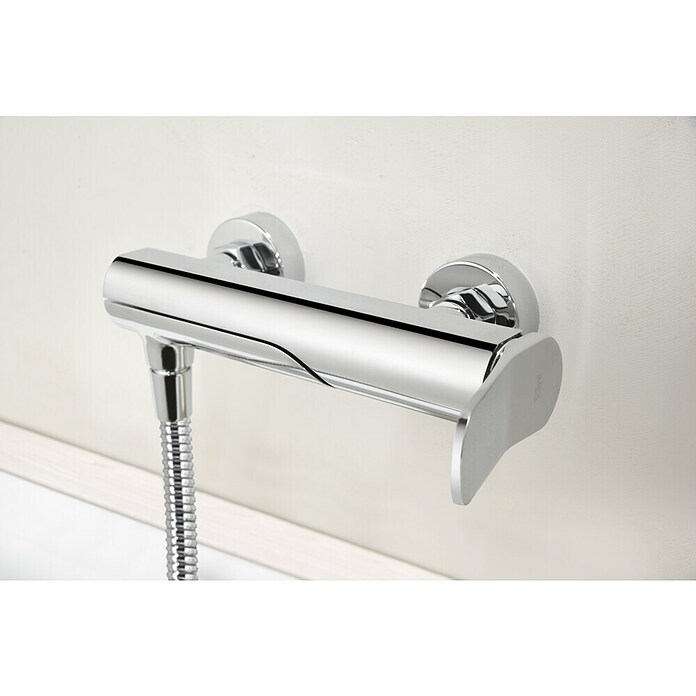 Imex Dinamarca Grifo monomando de bañera (Profundidad del grifo: 20,2 cm, Cromo, Brillante) | BAUHAUS