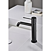 Imex Génova Grifo de lavabo (Negro) | BAUHAUS