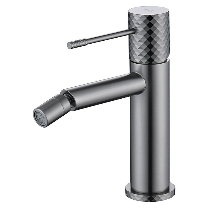 Imex Génova Grifo monomando de bidé (Black gun) | BAUHAUS