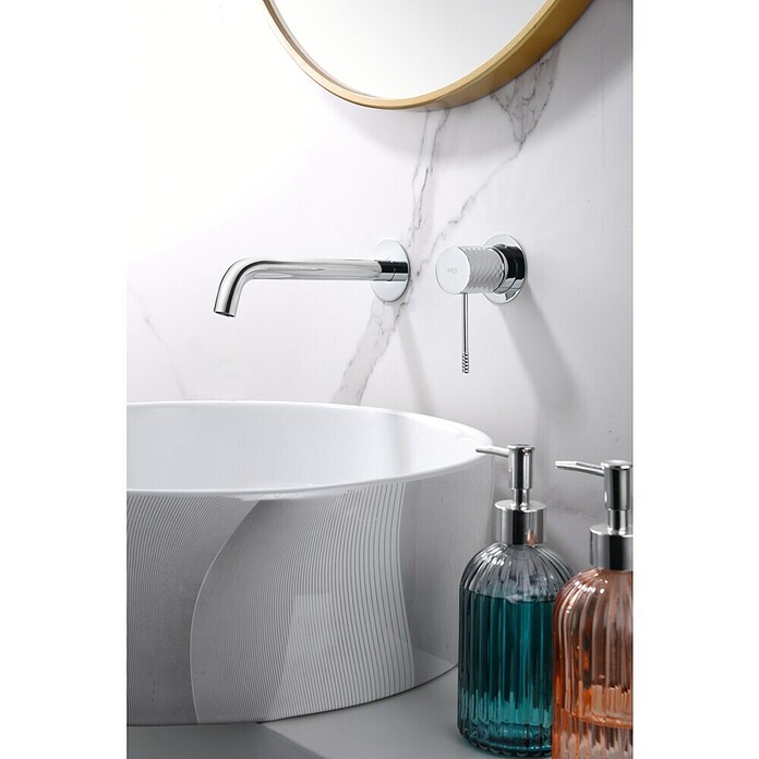 Imex Génova Grifo de lavabo empotrado (Cromo) | BAUHAUS