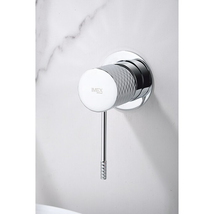 Imex Génova Grifo de lavabo empotrado (Cromo) | BAUHAUS