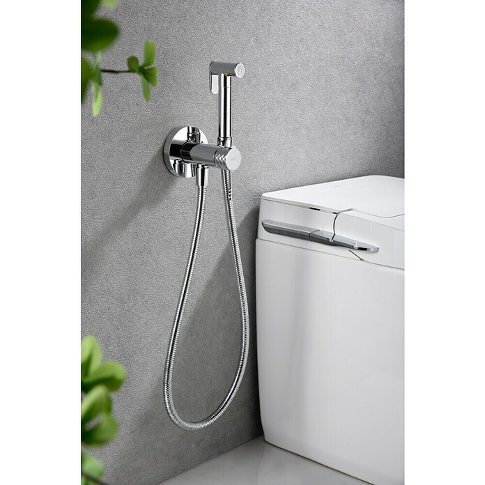 Imex Génova Ducha higiénica inodoro (Cromo) | BAUHAUS