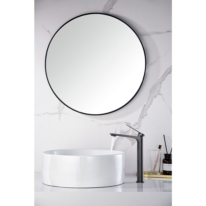 Imex Nápoles Grifo de lavabo Alto (Black gun) | BAUHAUS