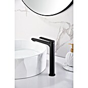 Imex Nápoles Grifo de lavabo Alto (Negro) | BAUHAUS