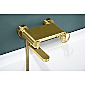 Imex Olimpo Grifo monomando de bañera (Oro cepillado) | BAUHAUS