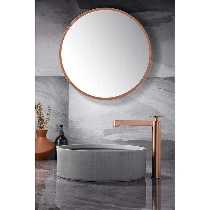 Imex Olimpo Grifo de lavabo alto (Oro rosa) | BAUHAUS